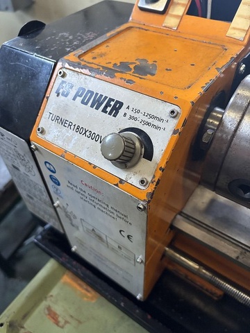 ES POWER TURNER180×300V 卓上旋盤