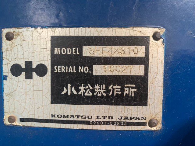 コマツ産機 SHF4×310 3.1m油圧シャーリング