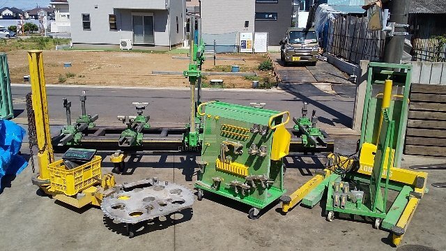  グローバルジグ ベンチ4m リフト・タワー 他一式