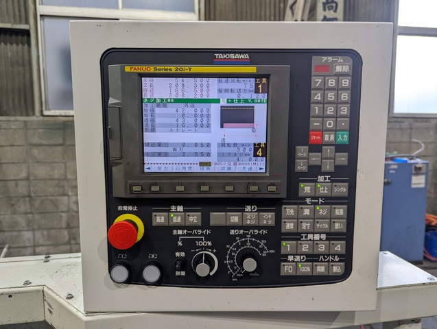 滝澤鉄工所 TAC-360 NCフラット型旋盤