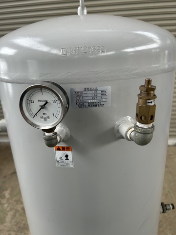 明治機械製作所 227L エアータンク