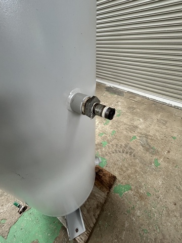 明治機械製作所 227L エアータンク