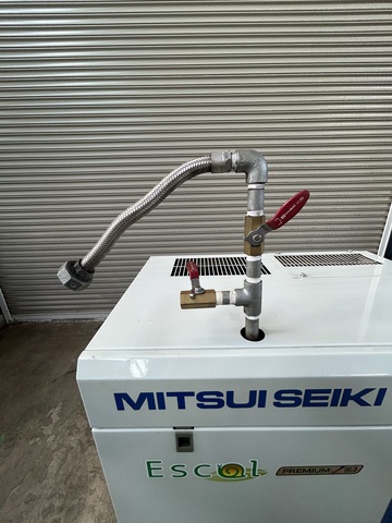 三井精機工業 ESCAL66A2-R 5.5kwコンプレッサー