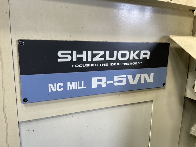 静岡鐵工所 ミルマスターR-5VN NC立フライス