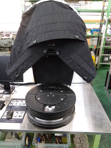 キーエンス VL-700 3Dスキャナ型三次元測定機