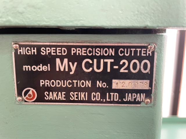 栄精機 My CUT-200 高速プレシジョンカッター