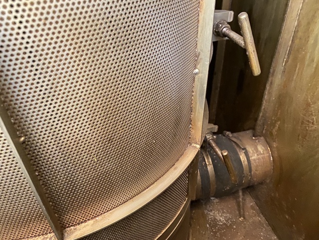 ホーライ 架台付き立型脱水機