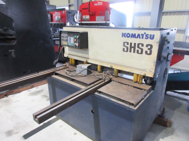 コマツ産機 SHS3×125 1.2m油圧シャーリング