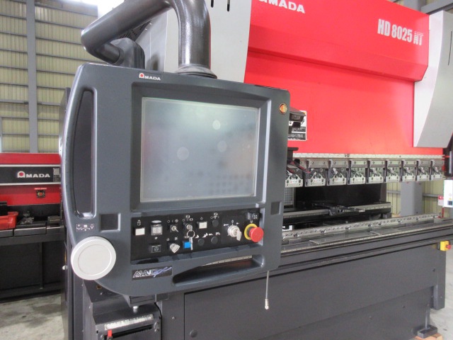 アマダ HD-8025NT 2.5mハイブリッドプレスブレーキ