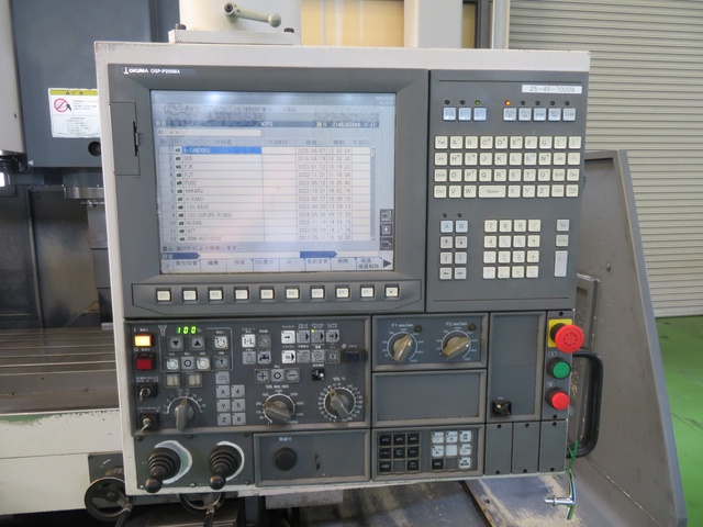 オークマ MILLAC561V 立マシニング(BT50)