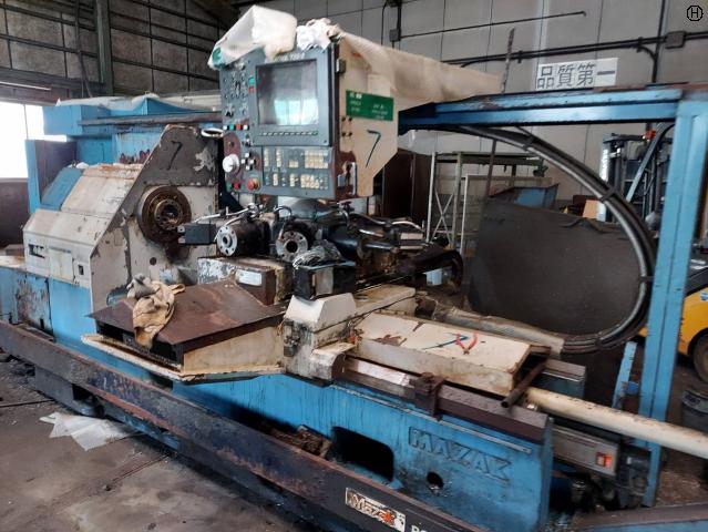 ヤマザキマザック T32-2 POWER MASTER NCフラット型旋盤 中古