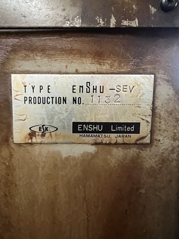 エンシュウ ENSHU-SEV ヒザ型立フライス