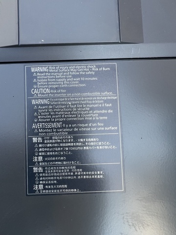 三菱電機 FR-A820-55K-1 インバーター