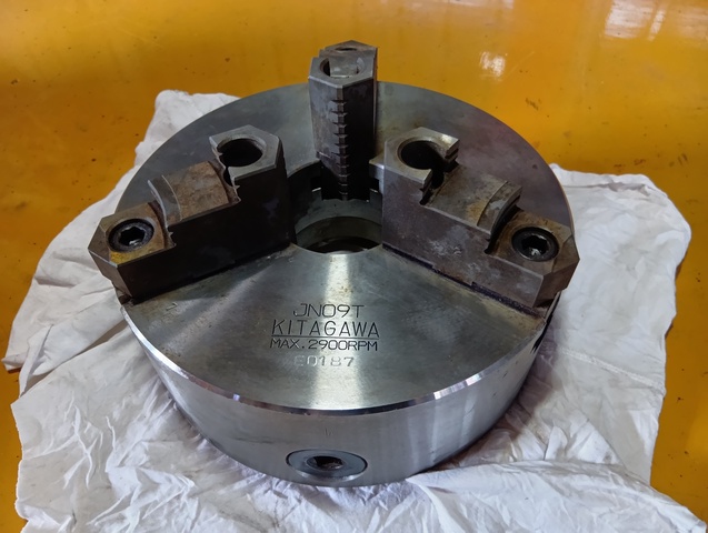北川鉄工所 JN09T 3爪スクロールチャック