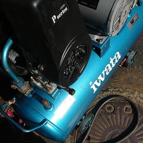 岩田塗装機工業 SP-150P [売約] 1.5kwコンプレッサー