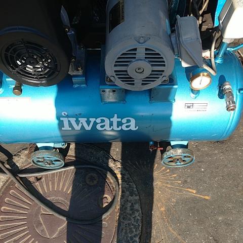 岩田塗装機工業 SP-150P [売約] 1.5kwコンプレッサー