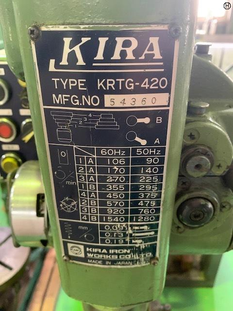 キラコーポレーション KRTG-420(売約済み) タッピングボール盤