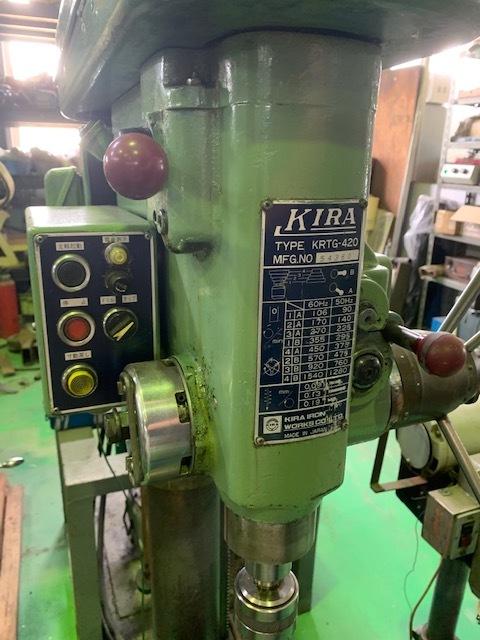 キラコーポレーション KRTG-420(売約済み) タッピングボール盤