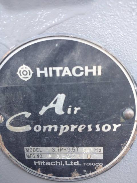日立産機システム 3.7P-9.5T [売約] 3.7kwコンプレッサー