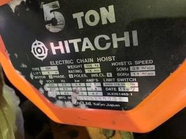 日立産機システム 5SH 5.0T電動チェーンブロック