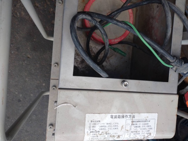 川本製作所 DPT-400S 水圧テスト装置