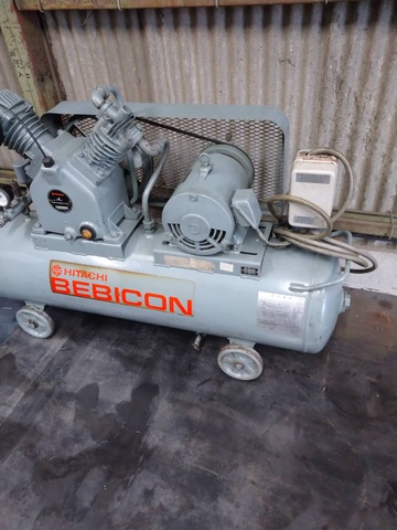 日立 HITACHI 3.7P-9.5V6 [売約] 3.7kwコンプレッサー