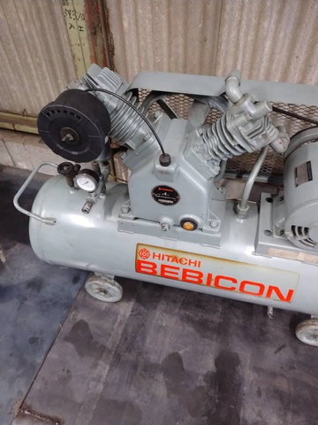 日立 HITACHI 3.7P-9.5V6 [売約] 3.7kwコンプレッサー