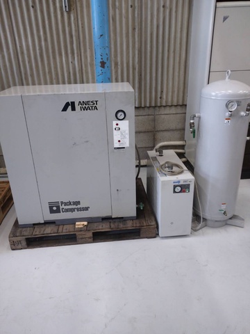 アネスト岩田 CLP37E-8.5 [売約] 3.7kwコンプレッサー