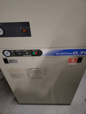 日立産機システム PBD-0.75PSJ6 0.75kwコンプレッサー