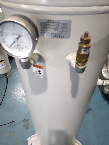 明治機械製作所 エアータンク