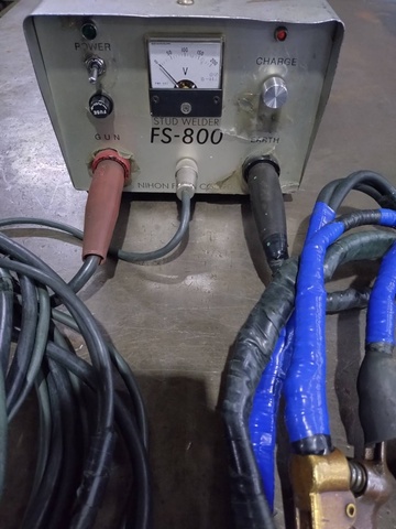 日本フラッシュ FS-800 スタッド溶接機