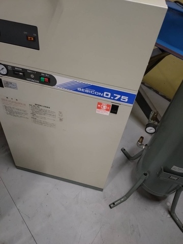 日立産機システム PBD-0.75PSJ6 0.75kwコンプレッサー