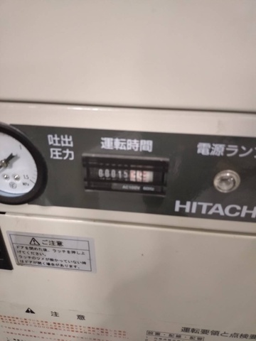 日立産機システム PBD-0.75PSJ6 0.75kwコンプレッサー