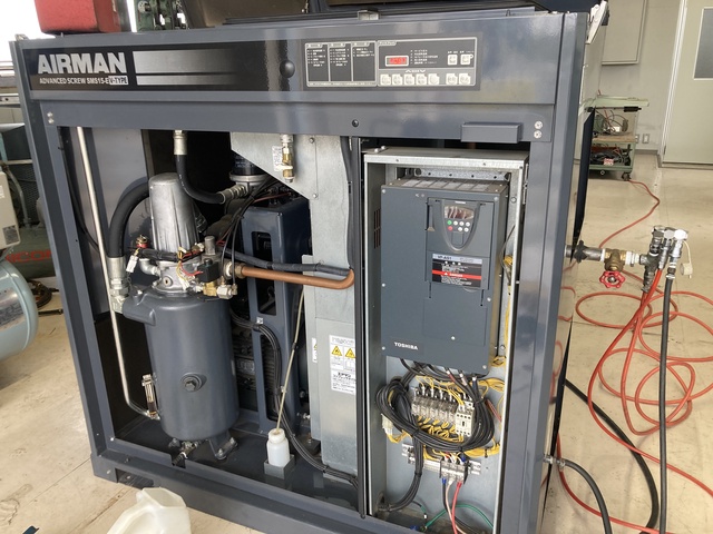 北越工業 SMS15EVD-E 15kwコンプレッサー