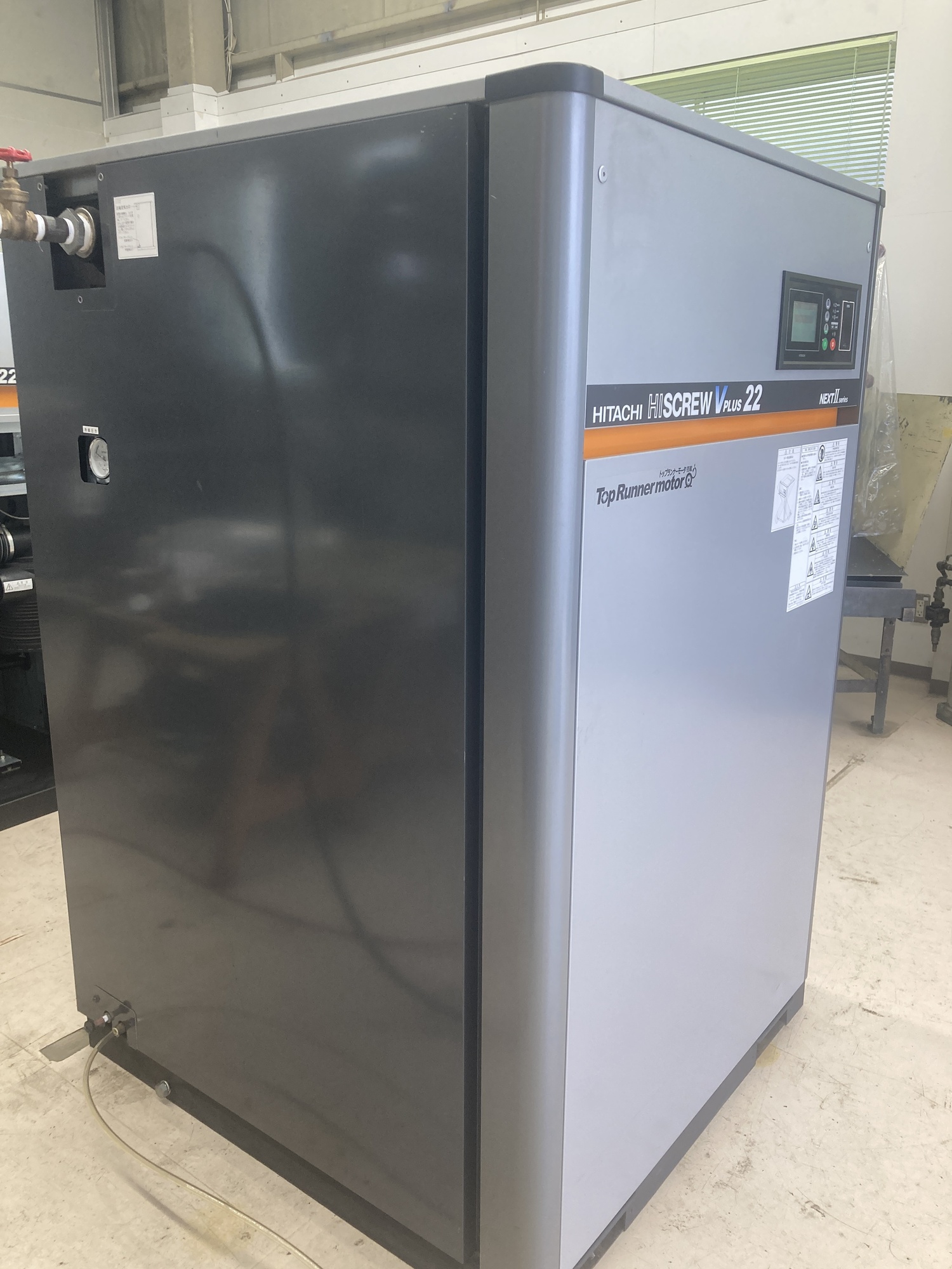 22kwコンプレッサー(ドライヤー内蔵) 日立産機システム OSP-22VARN2