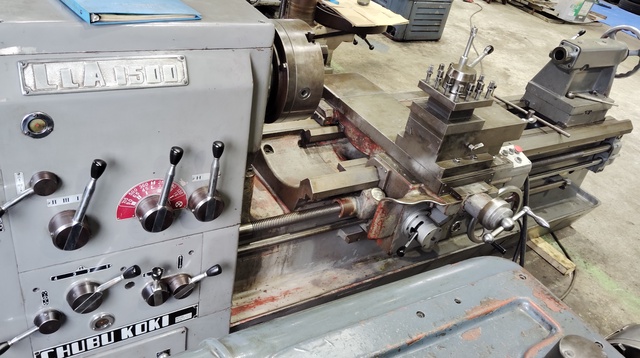 中部工機 LLA1500 9尺旋盤