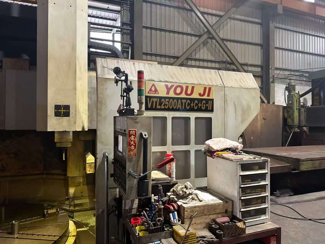 YOU JI MACHINE VTL-2500ATC+C+G-II CNC複合立旋盤