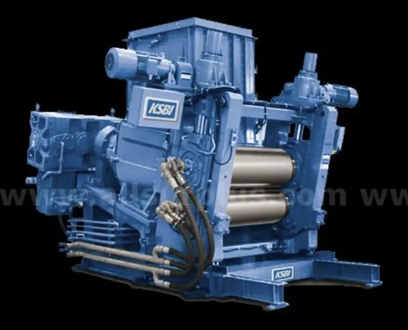 KOBELCO TSR-600N 2軸ローラーヘッド押出機