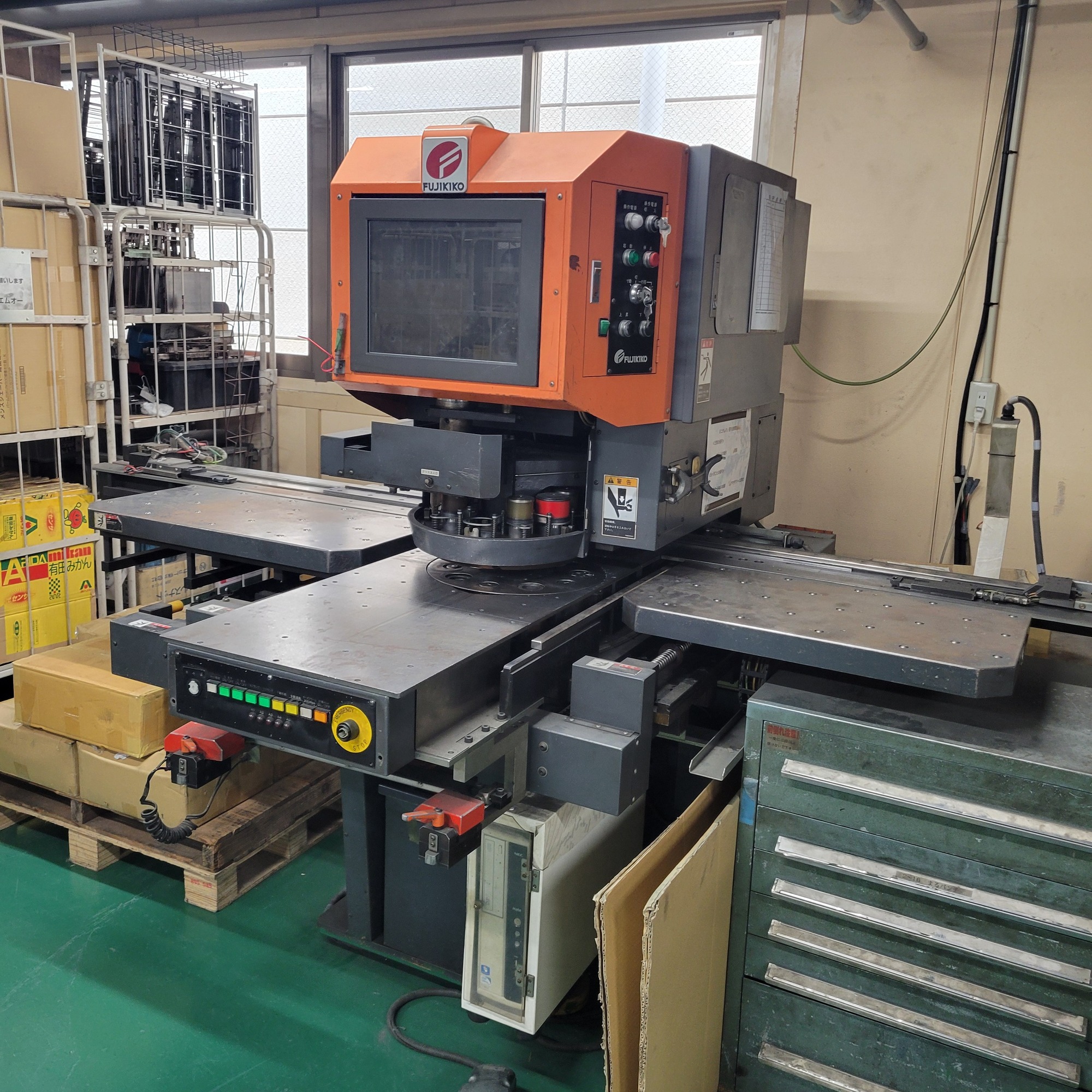 タレットパンチプレス 富士機工 FαC10MXV-105 中古販売詳細【#409680 